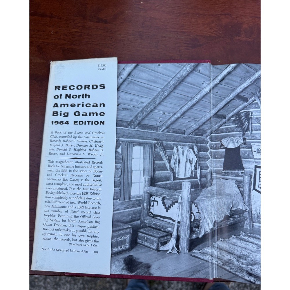 Records‎ of North American Big Game 1964 Boone and Crockett Club 1968 Printing - Picture 4 of 10